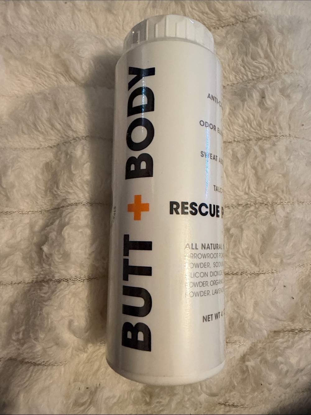Butt + Body Rescue Powder - White Body Powder